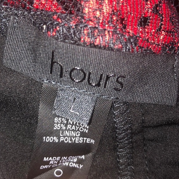 ❣️H:OURS❣️LEXANDER LACE ONE SHOULDER MINI DRESS❣️ - Picture 10 of 12